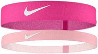 NIKE ACCESSOIRES - nike flex headband 2pk - Haarband tennis - Roze