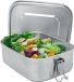 Nerthus FIH 940 Lunchbox van roestvrij staal, 800 ml, luchtdicht, herbruikbaar