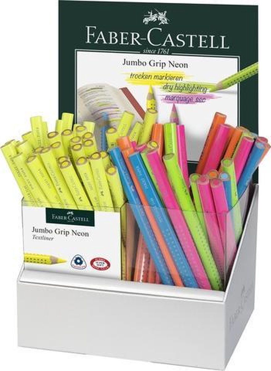 Faber-Castell tekstmarker FC Dry 1148 ass. display a 72st.