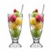 Alessandro ijscoupe Zanzibar - 2x stuks - verre - cristal - 360 ml - 18 x 8 cm - coupelles à glace