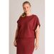 Yest Curve top Plus Size - rood
