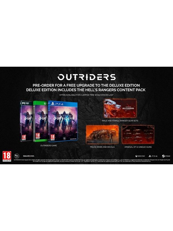 Square Enix Outriders Deluxe Edition - PlayStation 4