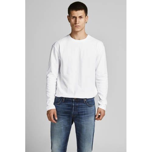 JACK & JONES ESSENTIALS JJENOA Longsleeve - Wit - Heren