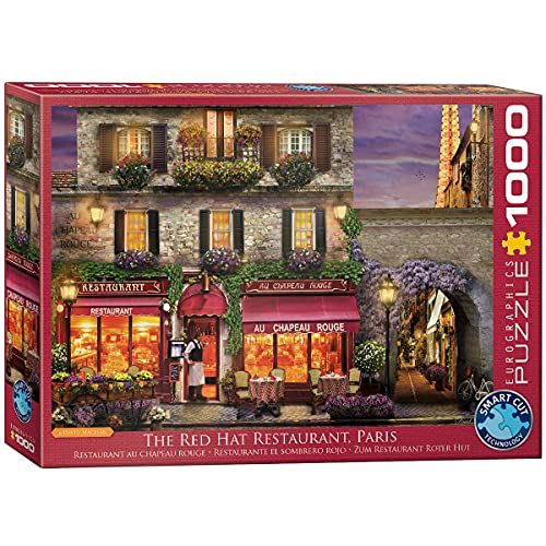 Eurographics McLean - RedHat Restaurant Paris - Puzzle 1000 Teile - 0785924923672