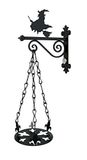 Imex El Zorro houder voor bloempot heks 11928, zwart, 41 x 30 x 59 cm