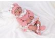 Poupée Lili - Corps souple - 41 cm - Avec sucette et biberons - Dès 3 ans
