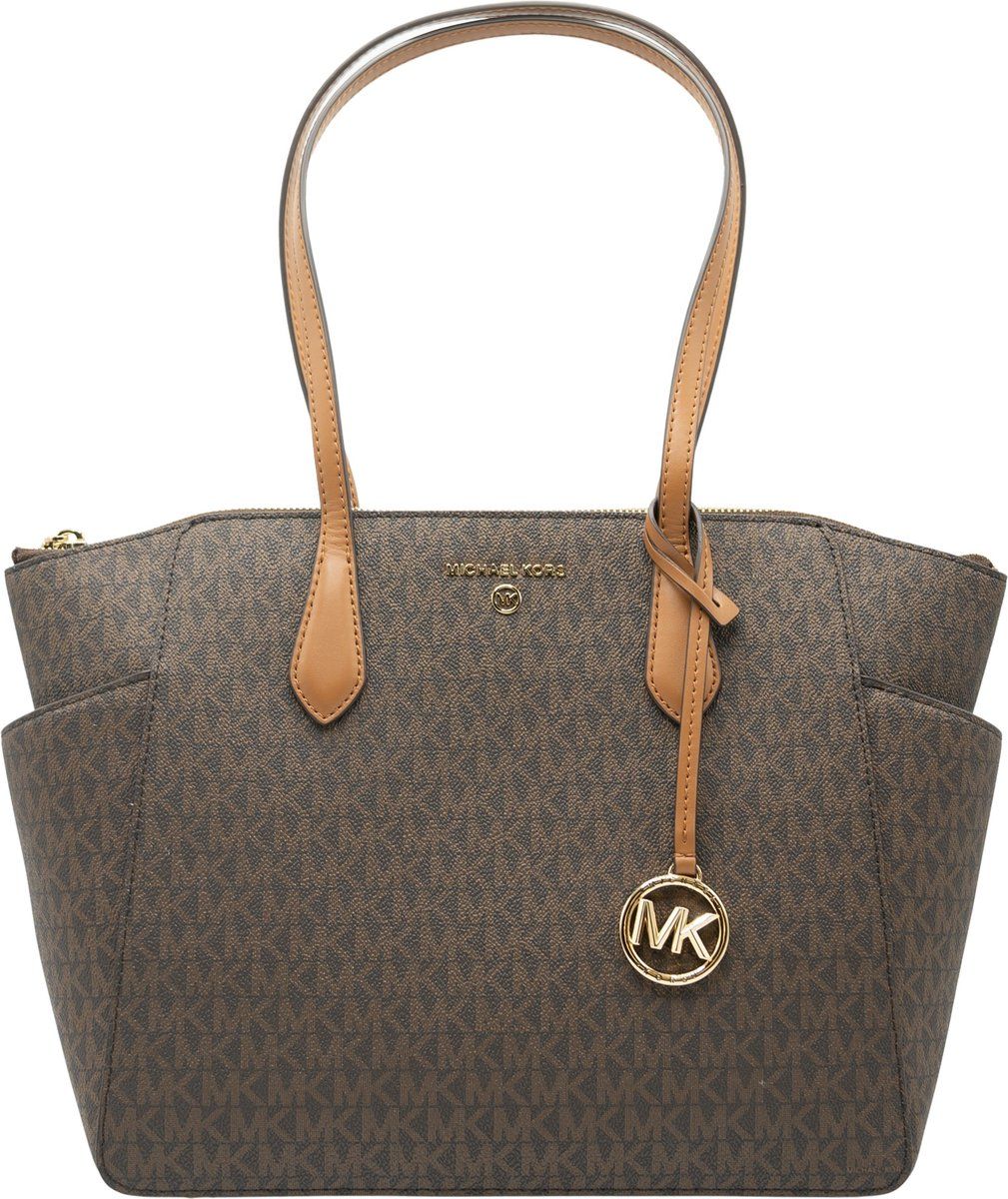Michael Kors Marilyn Dames Handtas - Bruin - 0196163133423