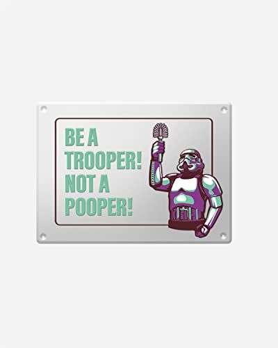 iTEMLAB Original Stormtrooper Metal Sign Stormpooper