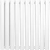 MonsterShop Monster Group BV Ovale kolomradiator - wit - 600mm x 600mm - 10 kolommen