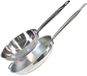 Fackelmann Set van 2 roestvrijstalen pannen van 28 cm en 32 cm Elo Profi Therm