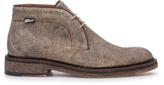 Floris van Bommel Sfm-50163 De Tanker Nette schoenen - Veterschoenen - Heren - Taupe - Maat 41⅓