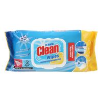 At Home Clean Multi-Cleaning Cleaning Wipes Lemon (55 Wipes)