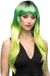 Boland Pruik Mystic Groen Golvend Lang Vrouwen Fee Fantasy Cosplay Carnaval Themafeest
