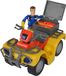 Simba Brandweerman Sam Mercury-Quad, Met Sam Figuur En Accessoires, Voor Kinderen Vanaf 3 Jaar