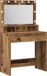 vidaXL Kaptafel Oudhout 75,5 x 41 x 135 cm Bois traité