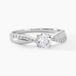 Doralicia Bague Solitaire Argent Blanc Oxyde De Zirconium