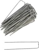 HBX Natural Living steekkrammen - 50x st - 10-40 mm - krammetjes/patentkrammen/klemmetjes