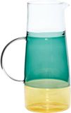 Hübsch carafe à eau limonade jaune