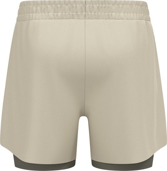 Odlo Zeroweight 5 Inch 2-in-1 Shorts Heren Grijs Maat S