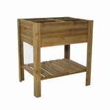 Gardiun KSU13020 stadsbed, 115 l, 60 x 80 x 88 cm, behandeld hout en geotextiel