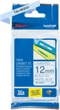 Brother TZe-MQ531 Labeltape Pastelblauw Zwart 12mm 4m