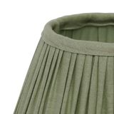Watt & Veke Abat-jour Ella, vert sauge, Ø 20 cm, lin - Tissu / textile