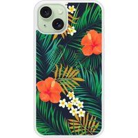 iPhone 15 Tropical Bedrukt siliconen hoesje