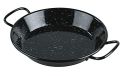 Lacor Geëmailleerde Mini-Paellapan 15 cm - Zwart