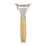 Culinare Naturals C70005 Rechte Dunschiller, Duurzaam Bamboe/Roestvrij Staal, 35cm x 7,5cm