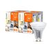 LEDVANCE SUN@HOME LED lamp GU10 met 4,9W vervangt 40 W, 268 Lm, zonlicht tot open haard (2200-5000K), CRI95, SUN@HOME Smart WIFI licht bedienbaar via Alexa, google en app, 4-pak