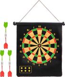 Merkloos Wan GmbH Magnetisch Dartbord - Tweezijdig Bord - Binnen Spelen - Lichtgewicht Draagbaar - 15 inch