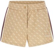 Guess Damesshort 4G Jacquard L Groen