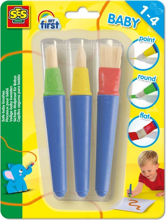 SES Creative My First Veilige Babykwasten (3 stuks)