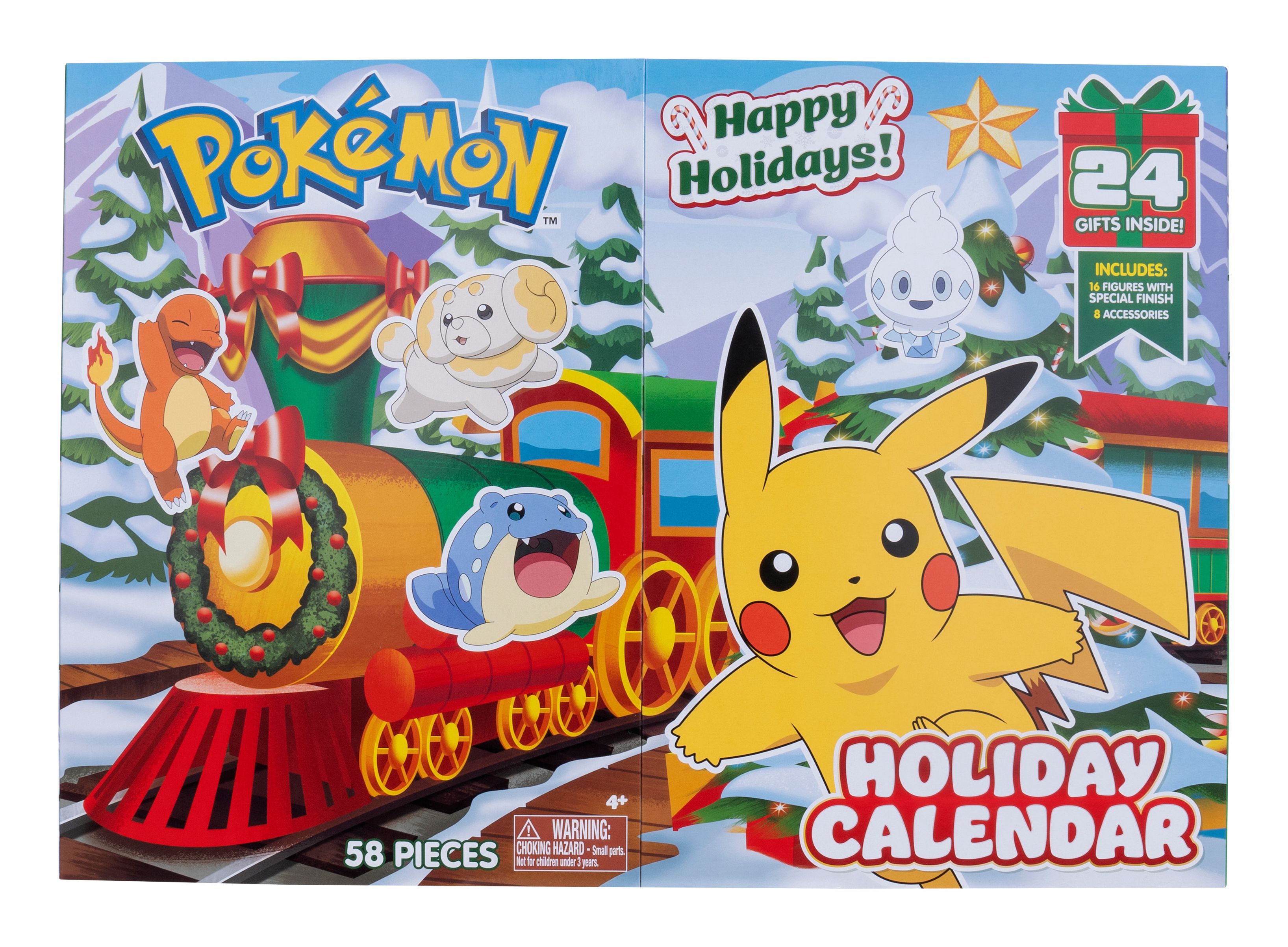 Jazwares Pokémon - Battle Figure Multipack 24-Pack Holiday Calendar