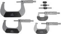 Helios Preisser U-Schroefmeterset - 0-100 mm - Inclusief Houten Kist