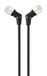 Renkforce RF-6071548 Câble réseau Noir 1 m Cat6a F/UTP (FTP) Rond
