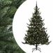 vidaXL Kunstkerstboom met kerstbal 240 cm 300 LED's Warmwit