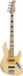 Sire V5.24 A4/VWH Elzenhouten 24-frets 4-snarige passieve basgitaar vintage wit