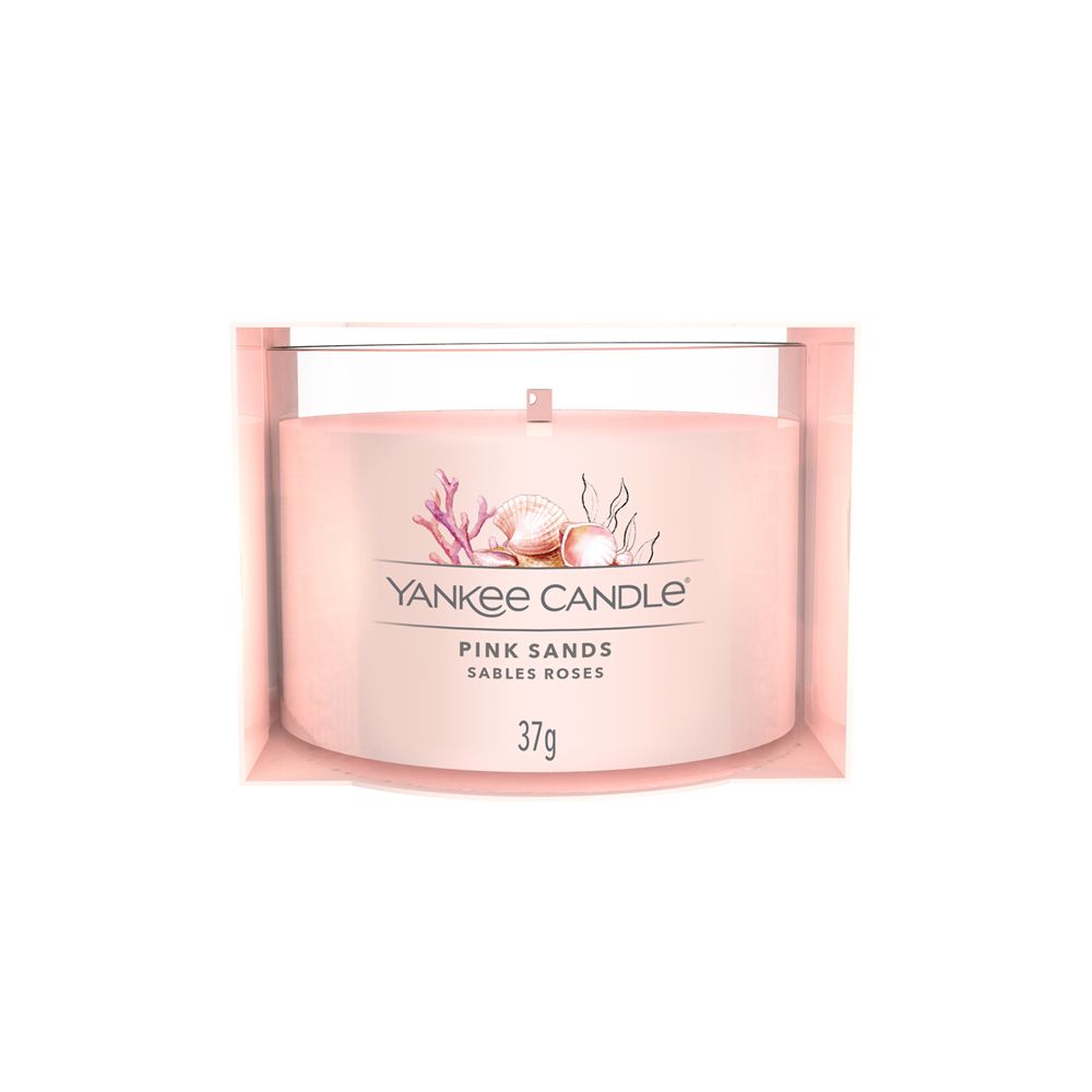 Yankee Candle Pink Sands Scented Candle - Cylinder - 5cm - 37g