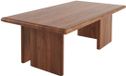 sweeek Table basse rectangulaire Tilos Noyer MDF 110x60x36 cm