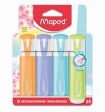Maped Office Maped Zakreślacz Klassiek Pastel Mix 4 st