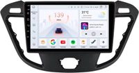 Happiq Autoradio met Bluetooth et CarPlay pour Ford Transit/Tourneo (2013-2021) - Convient pour Apple et Android - Stéréo - Navigation - 8Go 128Go