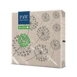 PAW Serviette Papier 3 Plis (33 x 33 cm) I Lot de 20 | Serviette de Table Papier Idéal pour les Anniversaires, les Journées Portes Ouvertes, les Garden Parties, les Événements Familiaux (Dandelions)