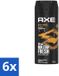 Axe Déodorant Bodyspray Wild Spice 6 x 150 ml