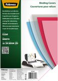 Fellowes bindomslag 250 micron transparant A4 (100 stuks)