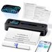 Merkloos Phomemo M832D Portable Thermal Printer, A4 Touchscreen Bluetooth Inkless Printer for Home & Office, 300dpi Mobile Printers Compatible