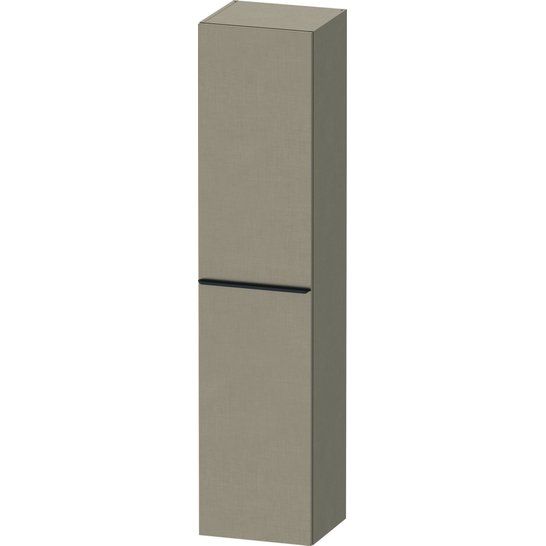 Duravit D-Neo hoge kast 40x36x176cm Rechtsdraaiend Linnen Mat de1328r7575