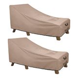 ULT Waterdichte beschermhoes voor ligstoel, 2 stuks, 213 x 81 x 81 cm