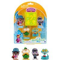 Disney Zoomania 2 ZOTP0060 Mystery Tails 5 stuks met verrassingsfiguur, 5 cm verzamelfiguren, verzamelfiguren, verzamelserie voor kinderen vanaf 4 jaar