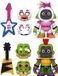 Funko Snaps! FNAF Glamrock Chica & Gator Double Snap Pack